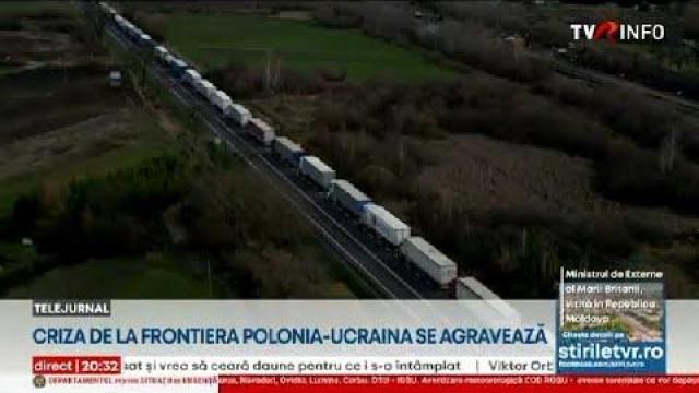 Embedded thumbnail for De ce nu deblocheaza guvernul polonez accesul camioanelor ucrainieni blocate de șoferii și agricultorii săi la graniță?