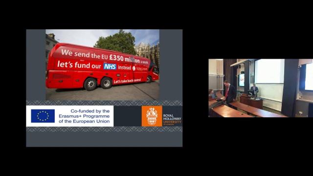 Embedded thumbnail for Inaugural Jean Monnet public lecture: £350 million per week and why Europe needs a budget